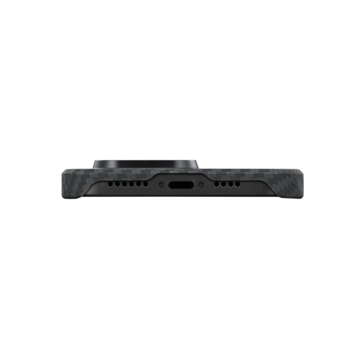 Чохол для iPhone 14 Pro Max Pitaka MagEZ Case 3 Twill 1500D Black/Grey (KI1401PM)