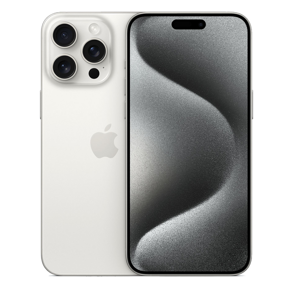 Б/У Apple iPhone 15 Pro Max 256GB White Titanium eSIM (MU673)