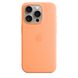 Чохол для iPhone 15 Pro OEM+ Silicone Case wih MagSafe (Orange Sorbet)