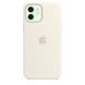 Чохол для iPhone 12 mini OEM+ Silicone Case with Magsafe ( White )