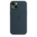 Чохол для iPhone 13 OEM+ Silicone Case with Magsafe ( Abyss Blue )