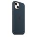 Чохол для iPhone 13 OEM+ Silicone Case with Magsafe ( Abyss Blue )