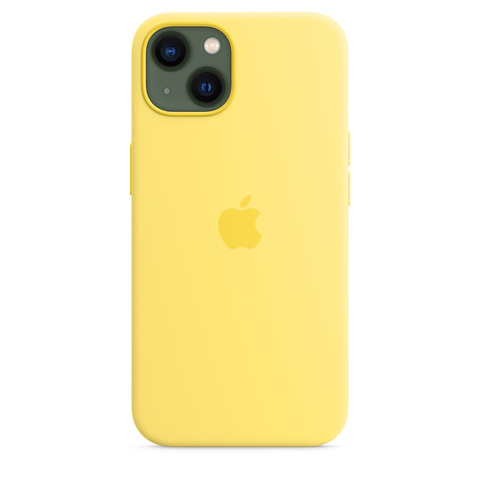 Чохол для iPhone 13 OEM+ Silicone Case with Magsafe (Lemon Zest)