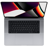 Apple MacBook Pro 16" M1 Pro 10CPU/16GPU/512GB/16GB Space Gray (MK183) (000879)