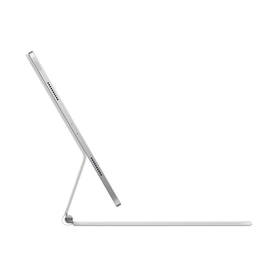 Чохол-клавіатура Apple Magic Keyboard для iPad Pro 12.9" (2018-2022)/Air 13" (M2) White (MJQL3)