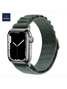 Ремінець для Watch 42/44/45/49 mm WiWU Watch Band Green