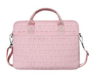 Сумка для MacBook 13-14" WIWU Cosmo Slim Series (Pink)