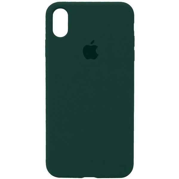 Чехол для iPhone Xs Max OEM Silicone Case ( Forest Green )