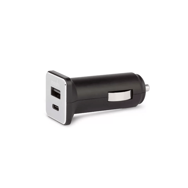 Moshi QuikDuo Car Charger USB-C PD/QC Black (36 W) (99MO022072) Black (i00339)
