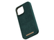 Чехол для iPhone 14 Pro Max Njord Salmon Leather MagSafe Case Green (NA44SL02)