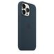 Чохол для iPhone 13 Pro Apple Silicone Case with Magsafe (Abyss Blue) MM2J3 UA
