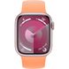 Apple Watch Series 9 GPS 41mm Pink Alu. Case (MR9N3) w. Orange Sorbet Solo Loop Size 3 (MTAX3)