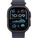 Apple Watch Ultra 2 GPS + Cellular 49mm Black Titanium Case with Navy Ocean Band (MYPA3)