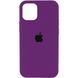 Чехол для iPhone 12/12 Pro OEM- Silicone Case ( Grape )