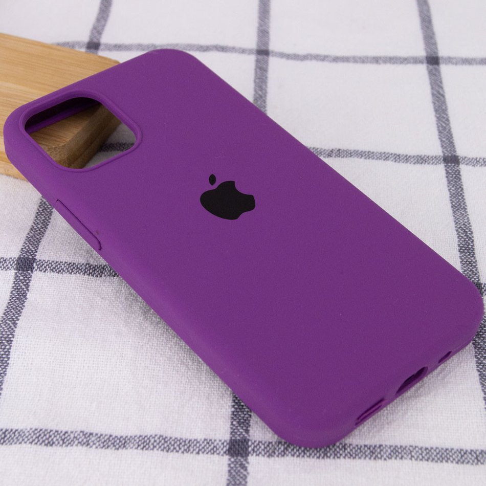 Чохол для iPhone 12/12 Pro OEM- Silicone Case ( Grape )