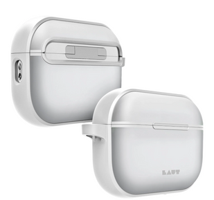 Чехол для AirPods Pro 1/2 (2022) LAUT HUEX PROTECT,білий (L_APP2_HPT_F)