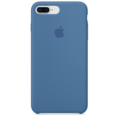 Чохол iPhone 7+ / 8+ Silicone Case OEM ( Denim Blue )