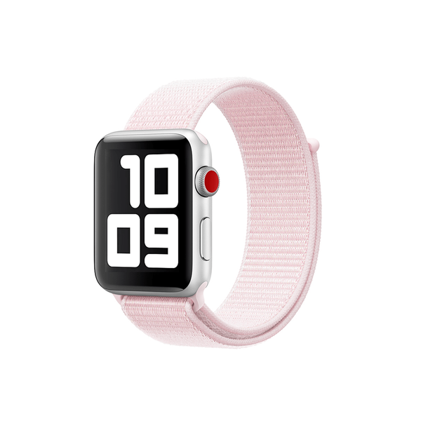 Ремінець для Apple Watch 42/44 mm OEM Woven Sport Loop ( Pearl Pink )