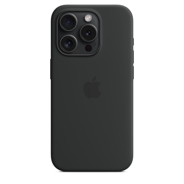 Чохол для iPhone 15 Pro OEM+ Silicone Case wih MagSafe (Black)
