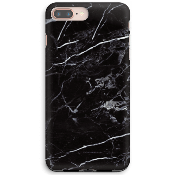 Чехол iPhone 7+ / 8+ FLOVEME Colorful Luxury Marble ( Black )