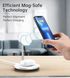БЗП Choetech Magnetic 2 in 1 Magnetic Wireless Charging Stand White (T581-F)