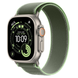 Apple Watch Ultra 3 GPS + Cellular 49mm Natural Tit. Case w. Green/Neon Trail Loop - S/M (MFT44)