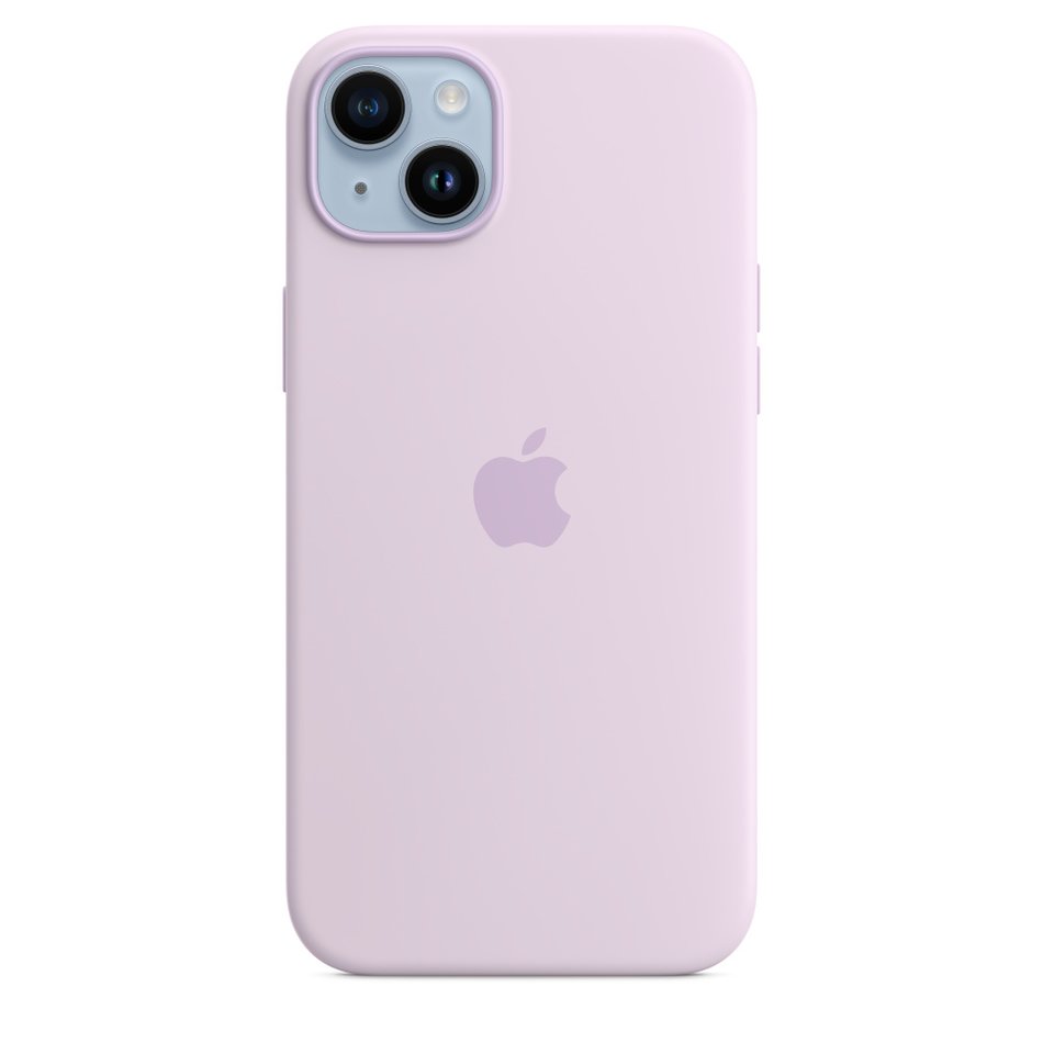 Чехол для iPhone 14 Plus Apple Silicone Case with MagSafe - Lilac (MPT83) UA