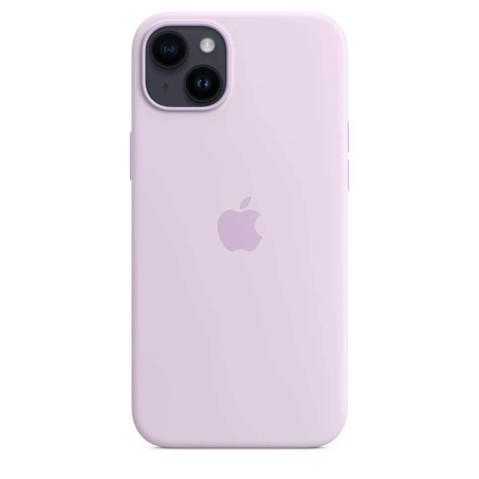 Чехол для iPhone 14 Plus Apple Silicone Case with MagSafe - Lilac (MPT83) UA