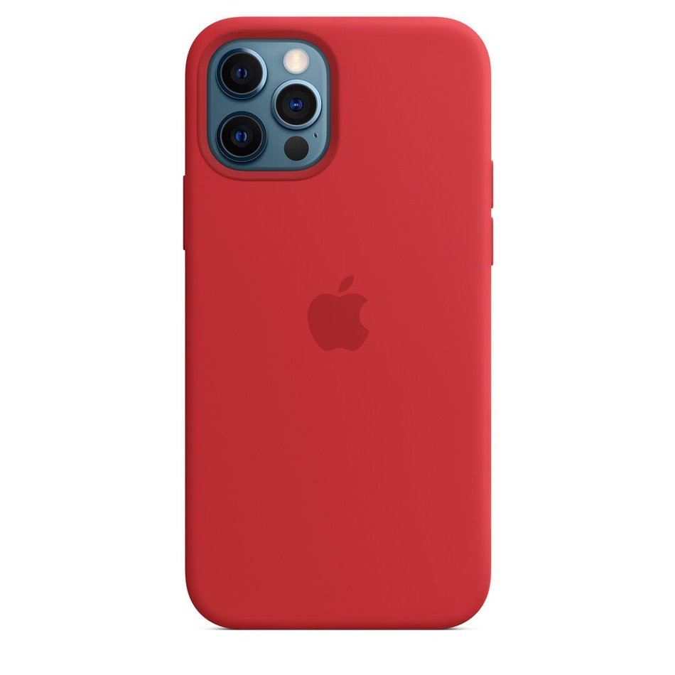 Чохол для iPhone 12/12 Pro Apple Silicone Case with MagSafe MHL63 ( Product Red ) UA