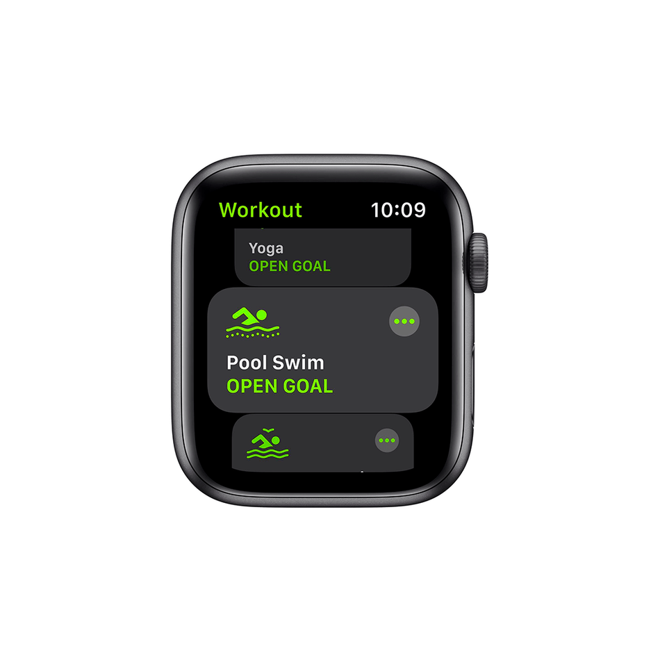 Apple Watch Nike Series SE GPS 44mm Space Gray Aluminium Case with Anthracite/Black (MYYK2, MKQ83UL/A)