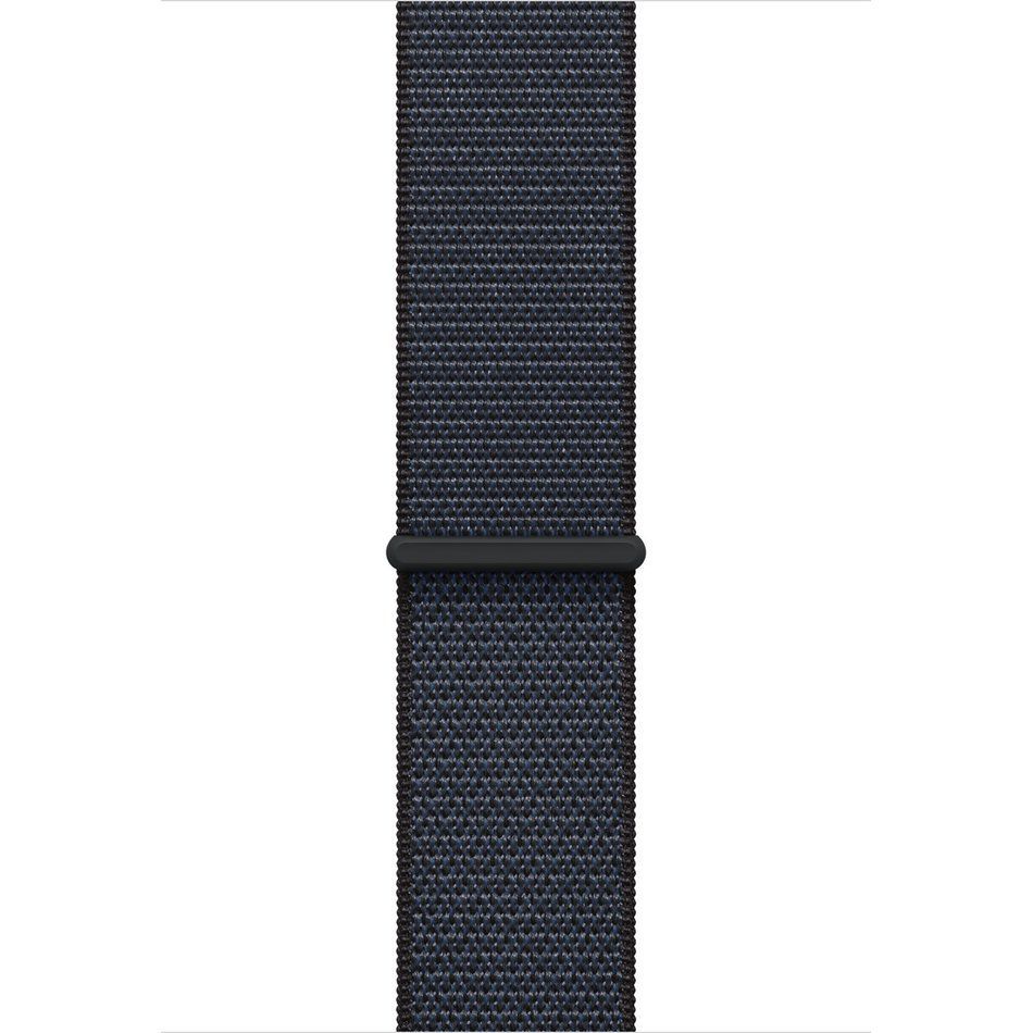 Apple Watch Series 10 GPS 46mm Jet Black Aluminum Case w. Ink Sport Loop (MWWR3)