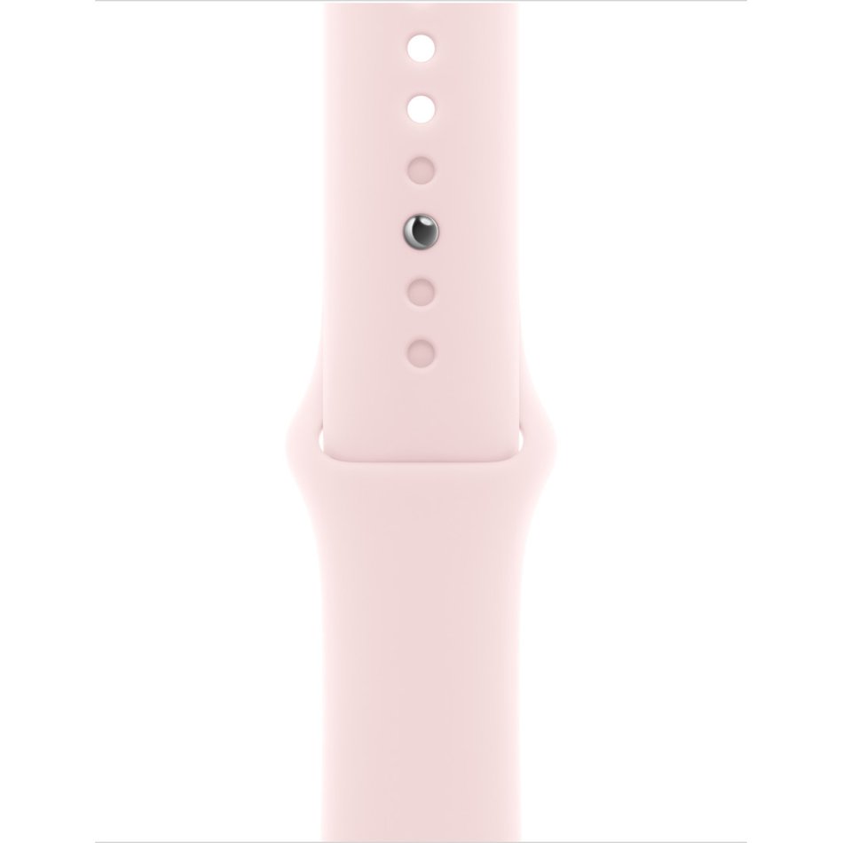 Apple Watch Series 9 GPS + Cellular 41mm Pink Alu. Case w. Light Pink Sport Band - M/L (MRJ03)