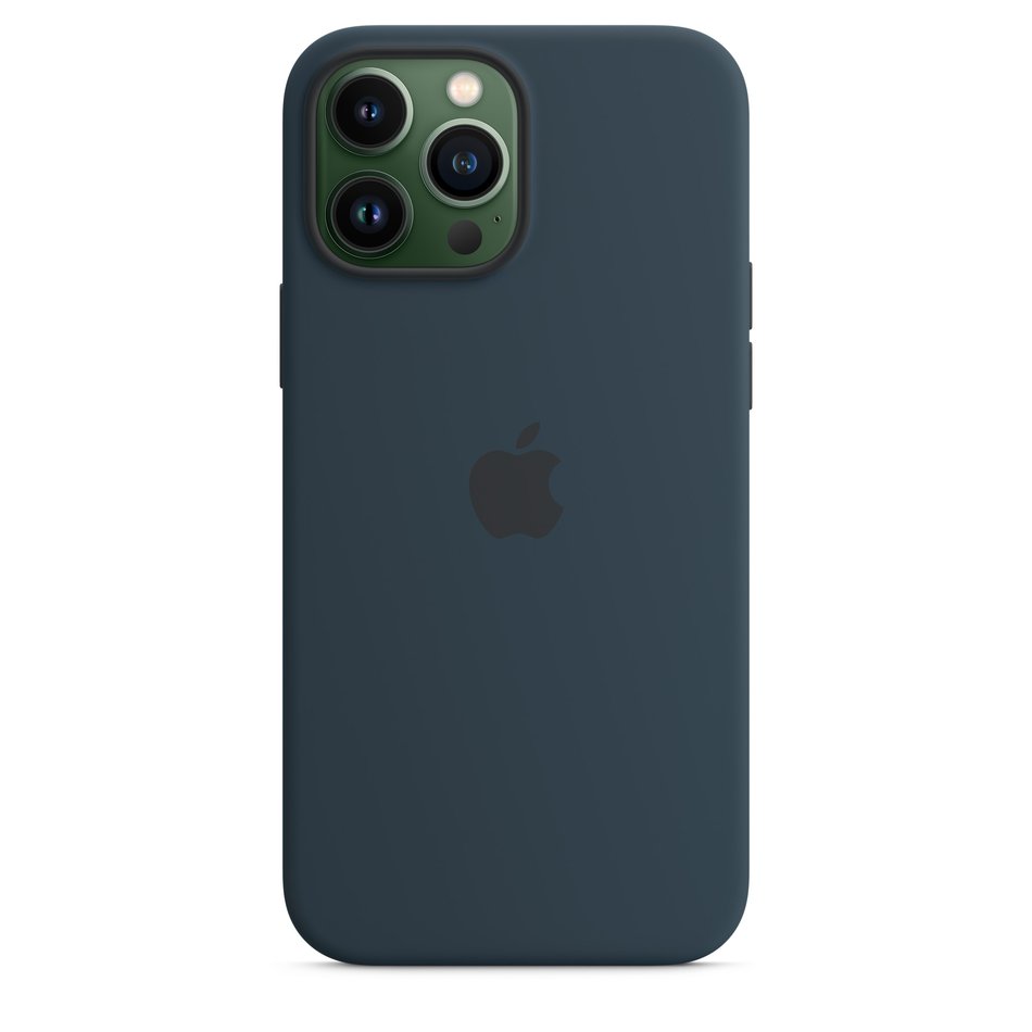 Чохол для iPhone 13 Pro OEM+ Silicone Case with MagSafe ( Abyss Blue )