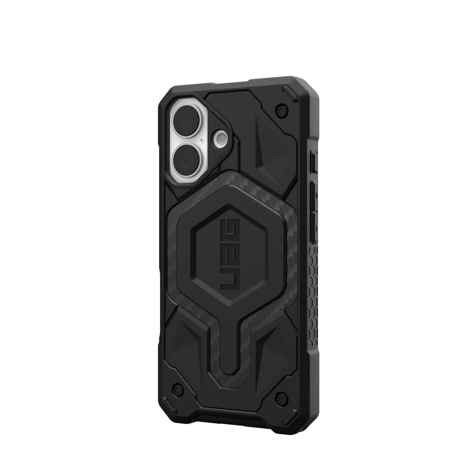 Чохол для iPhone 16 UAG Monarch Pro MagSafe, Carbon Fiber (114458114242)