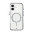 Чехол для iPhone 16 LAUT AERO SPARKLE з MagSafe, Прозорий/Срібний (L_IP24A_AS_SL)