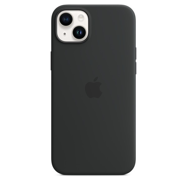 Чехол для iPhone 14 Plus Apple Silicone Case with MagSafe - Midnight (MPT33) UA