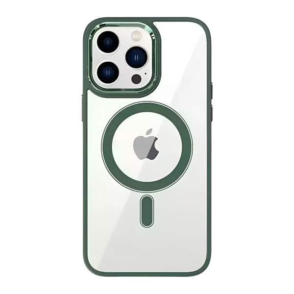 Чехол для iPhone 13 Pro Color Clear Case with MagSafe - Green