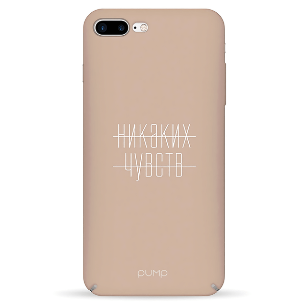 Чехол iPhone 7+ / 8+ PUMP Tender Touch Case ( Not Feeling )