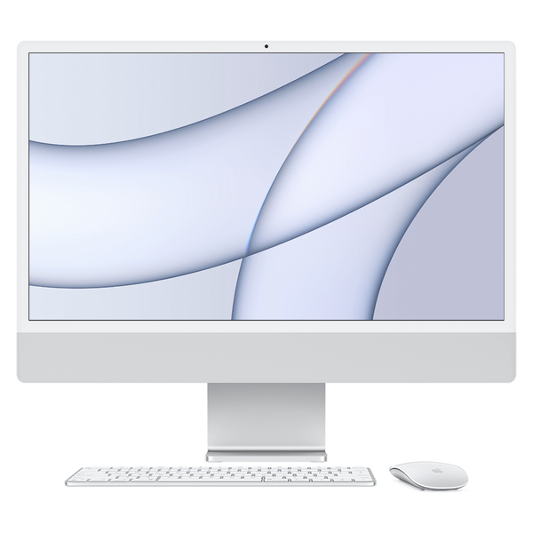 Apple iMac M1 24" 4.5K 256GB 8GPU Silver (MGPC3) 2021 UA