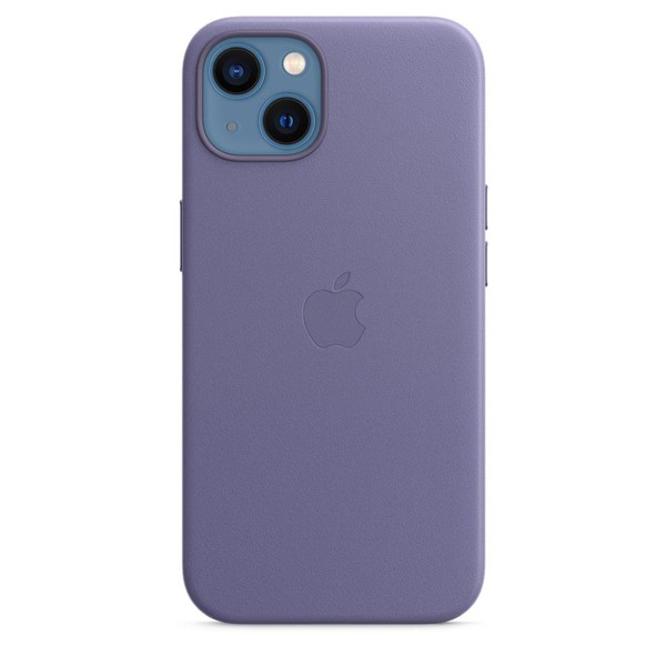 Чехол для iPhone 13 Apple Leather Case with Magsafe (Wisteria) MM163 UA