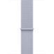 Apple Watch Series 10 GPS 46mm Silver Aluminum Case w. Blue Cloud Sport Loop (MWWN3)