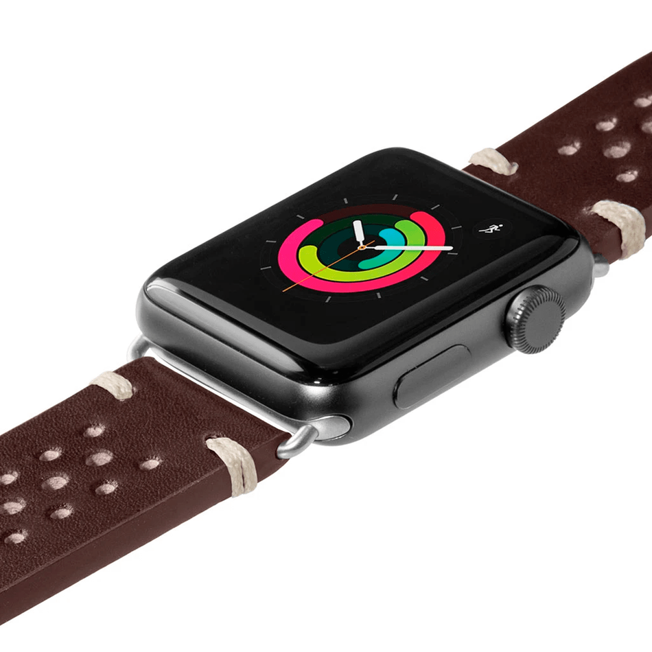 Ремешок для Watch 42/44/45/49 mm Laut Heritage (Burgundy) LAUT_AWL_HE_BR
