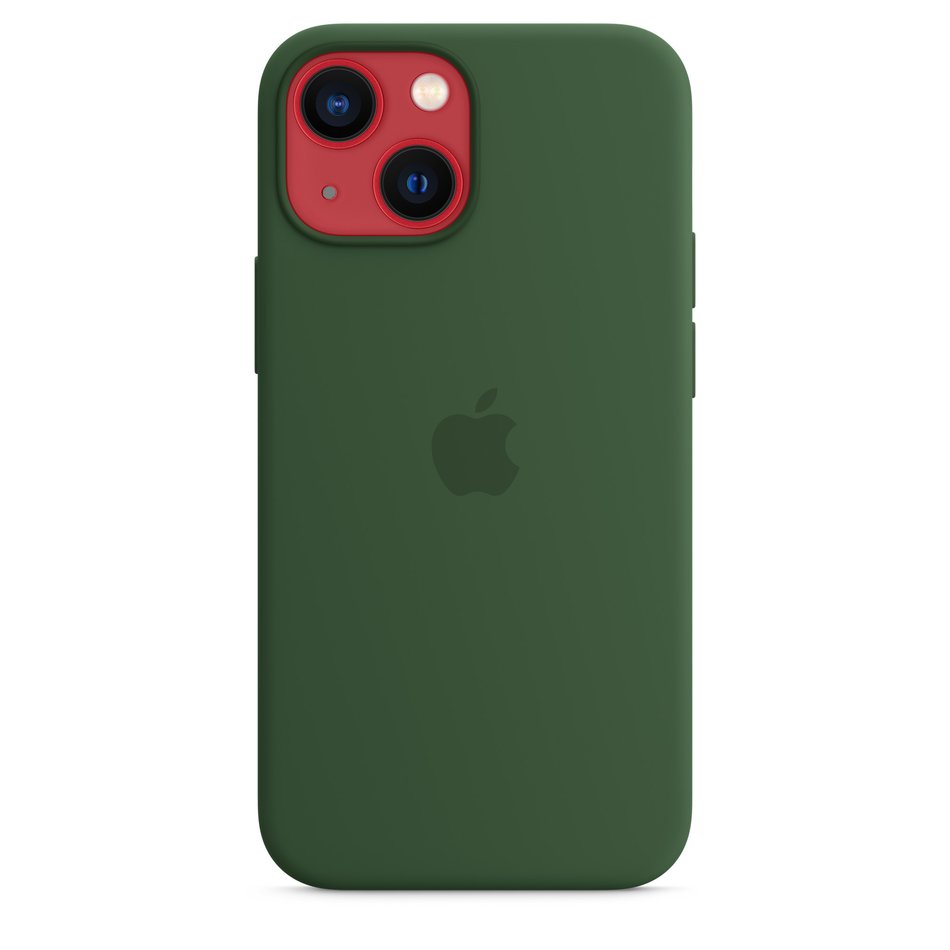 Чохол для iPhone 13 mini OEM+ Silicone Case with MagSafe ( Clover )