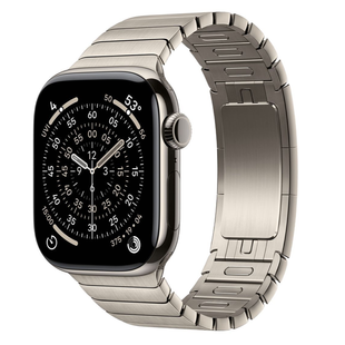 Apple Watch Series 11 GPS + Cellular 42mm Natural Tit. Case w. Natural Link Bracelet (MXMA3)