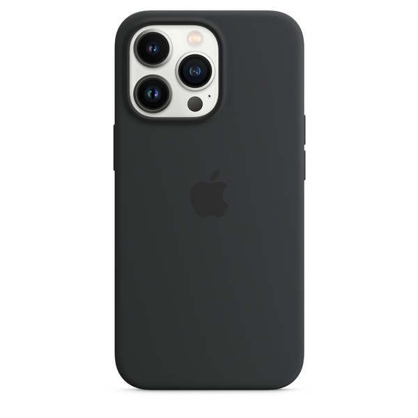 Чехол для iPhone 12/12 Pro Apple Silicone Case with MagSafe MHL73 ( Black ) UA