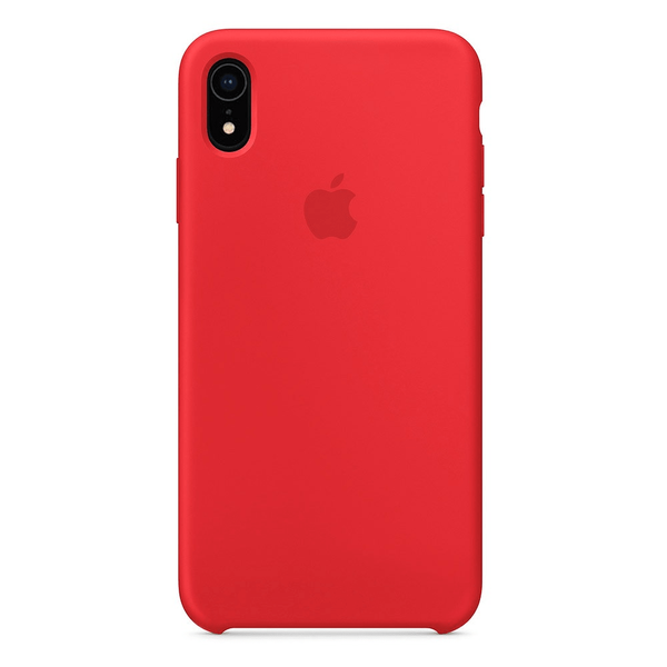 Чехол для iPhone Xr OEM Silicone Case ( Red )