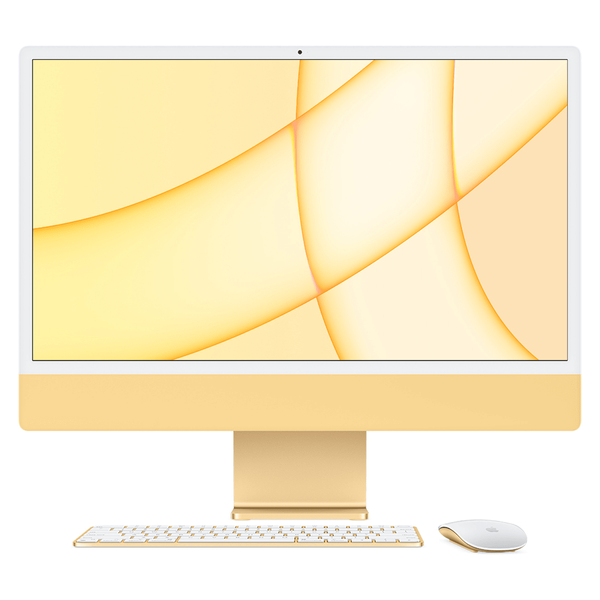 Apple iMac M1 24" 4.5K 256GB 8GPU Yellow (Z12S, Z12S000N7) 2021