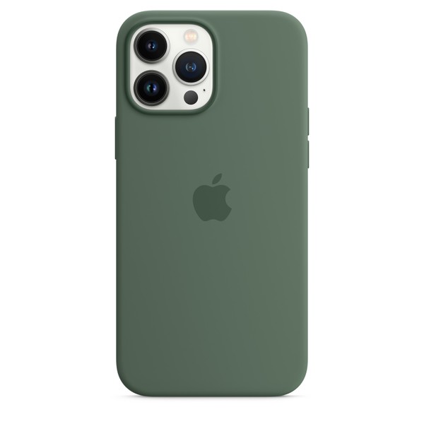 Чехол для iPhone 13 Pro OEM+ Silicone Case with Magsafe ( Eucalyptus )