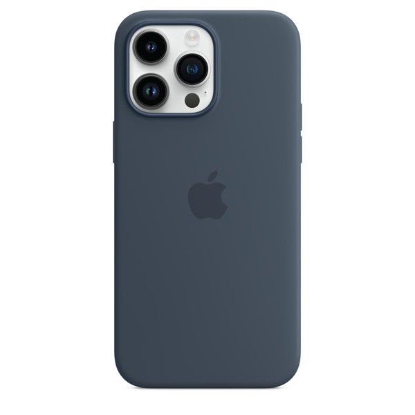 Чехол для iPhone 14 Pro Max OEM+ Silicone Case (Stormblue)