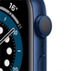 Б\У Apple Watch Series 6 GPS 44mm Blue Aluminium Case with Deep Navy Sport Band (M00J3)